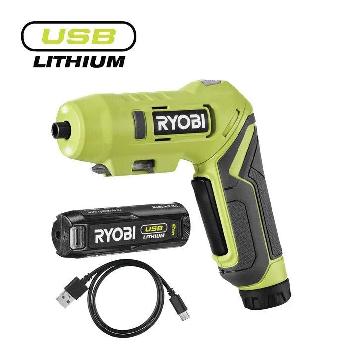 Avvitasvita con Impugnatura Orientabile 4V (1x 2,0Ah) Ryobi - Brico Sapiens - L' evoluzione del fai da te Avvitasvita con Impugnatura Orientabile 4V (1x 2,0Ah) Ryobi - Brico Sapiens - L' evoluzione del fai da te